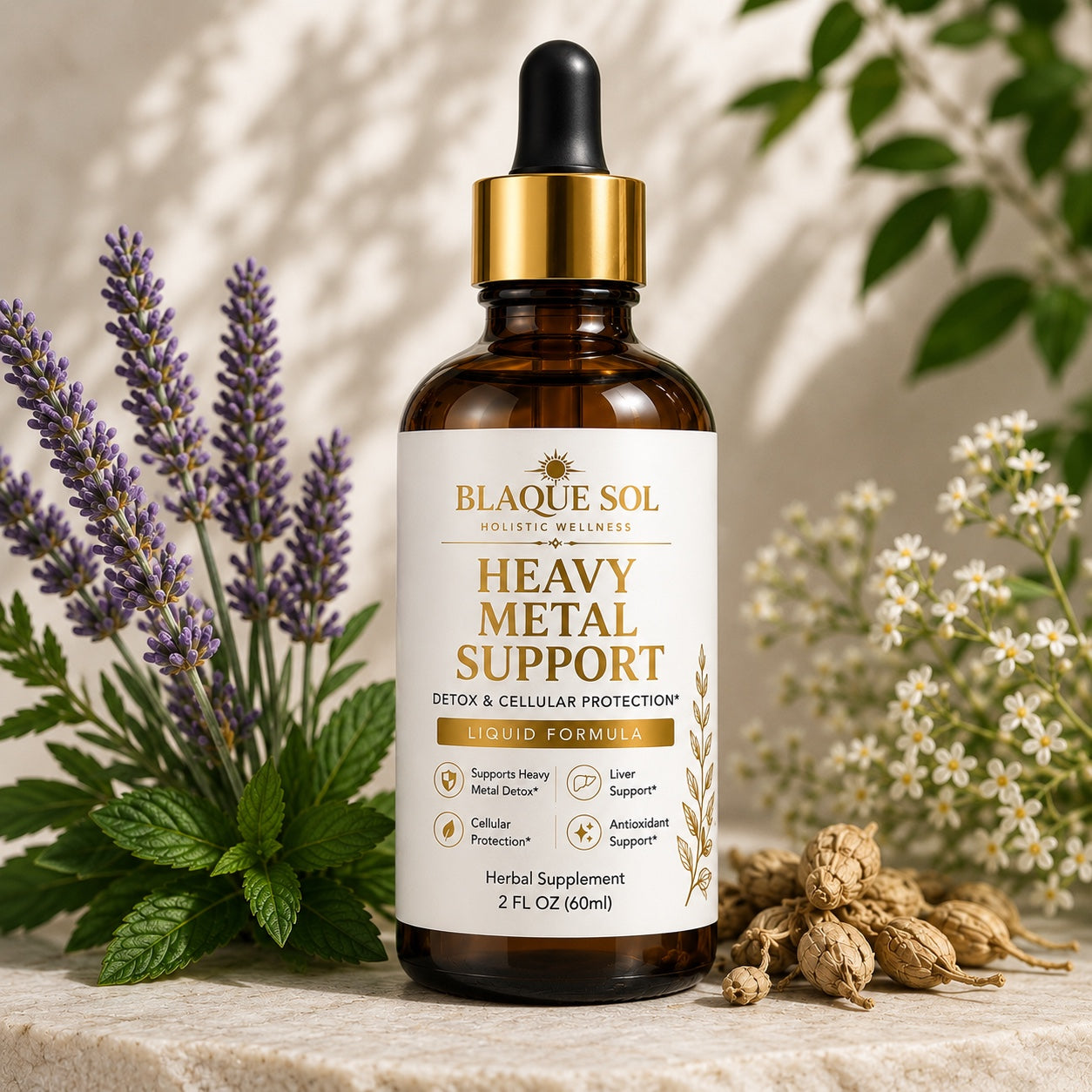 Blaque Sol Heavy Metal Support liquid formula product image